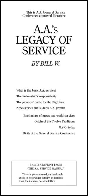 A.A.'s Legacy Of Service