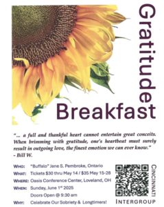 Gratitude Breakfast @ Oasis Conference Center
