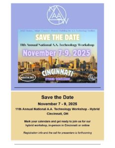 National A.A. Technology Workshop
